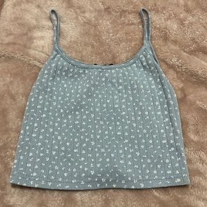 Rare Brandy Melville Floral Skylar tank